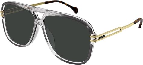 gucci gg 1105|Gucci GG1105S Shiny Gradient Transparent Dark Grey/Light .